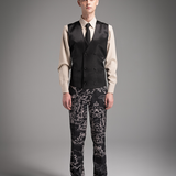 Printed Vest & Trousers Ensemble