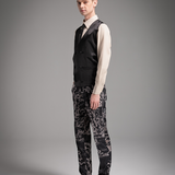 Printed Vest & Trousers Ensemble