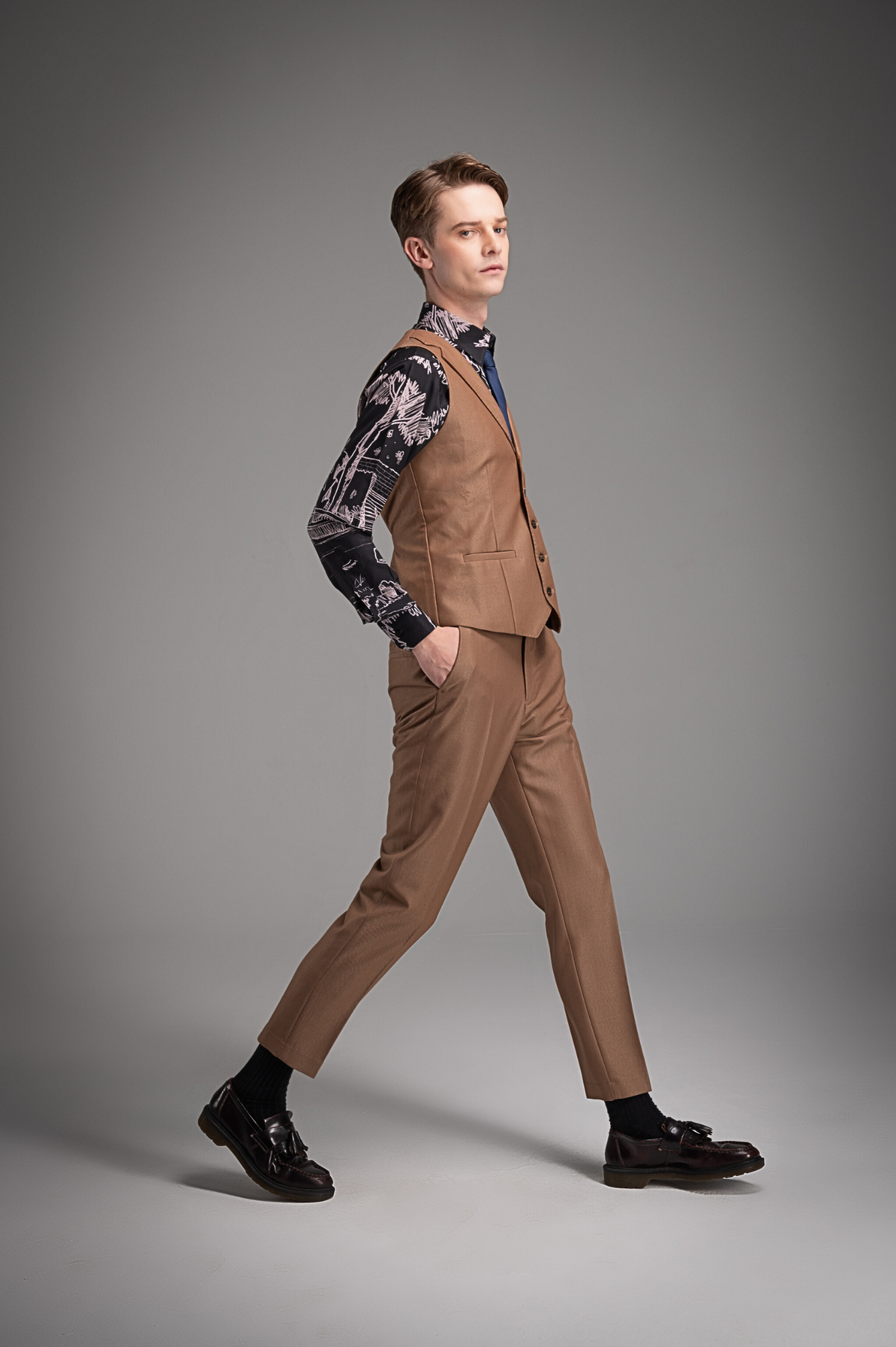 Dune Vest & Pants Ensemble