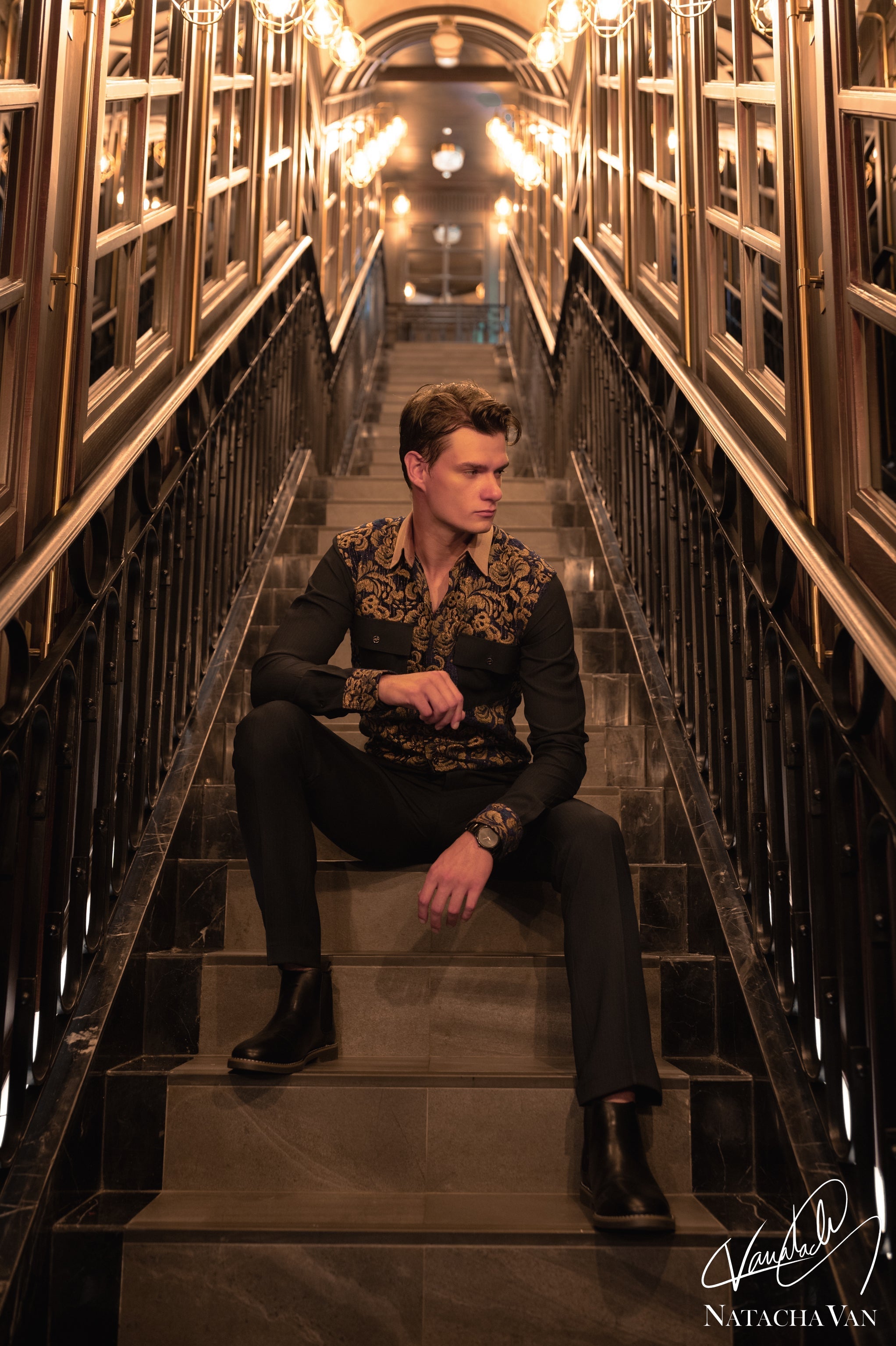 Baroque Tapestry-Inspired Shirt