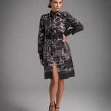 Black Shirt Dress