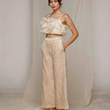 Shimmering Petal Two-Piece Set