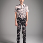 Mystique Iconic Print Short-Sleeved Shirt