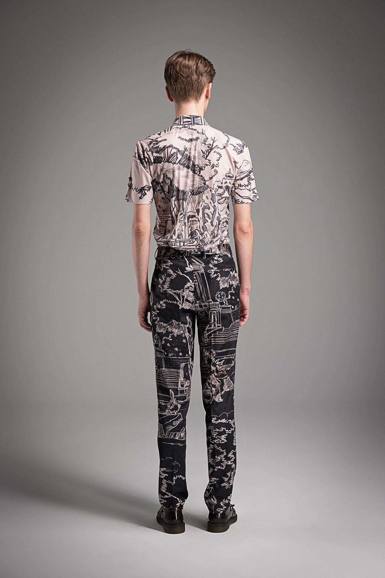 Mystique Iconic Print Short-Sleeved Shirt