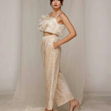 Shimmering Petal Two-Piece Set