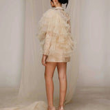 Voluminous Ruffle Playsuit