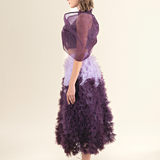 Lavender Luxe Textured Dress