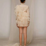 Voluminous Ruffle Playsuit