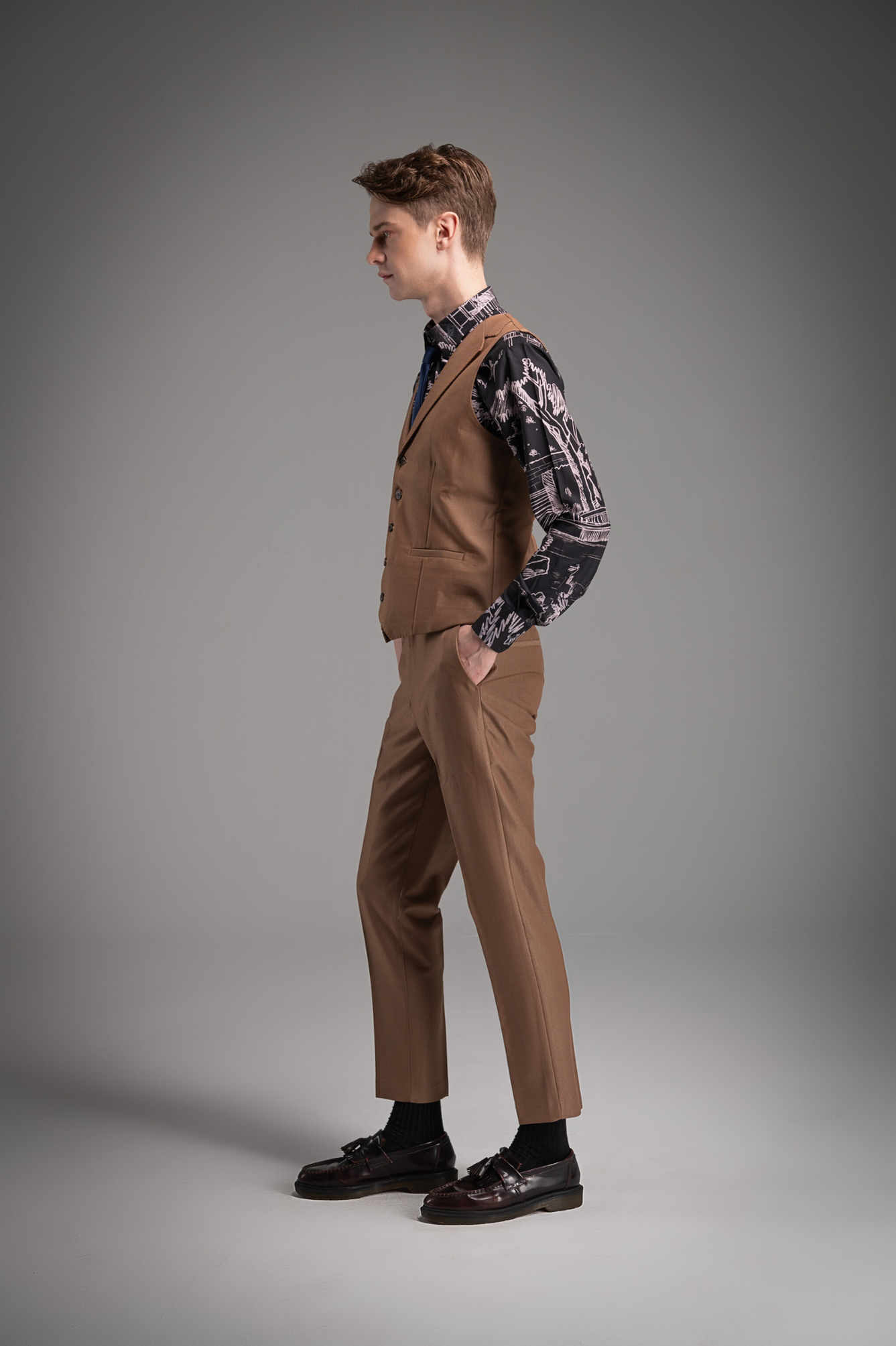 Dune Vest & Pants Ensemble