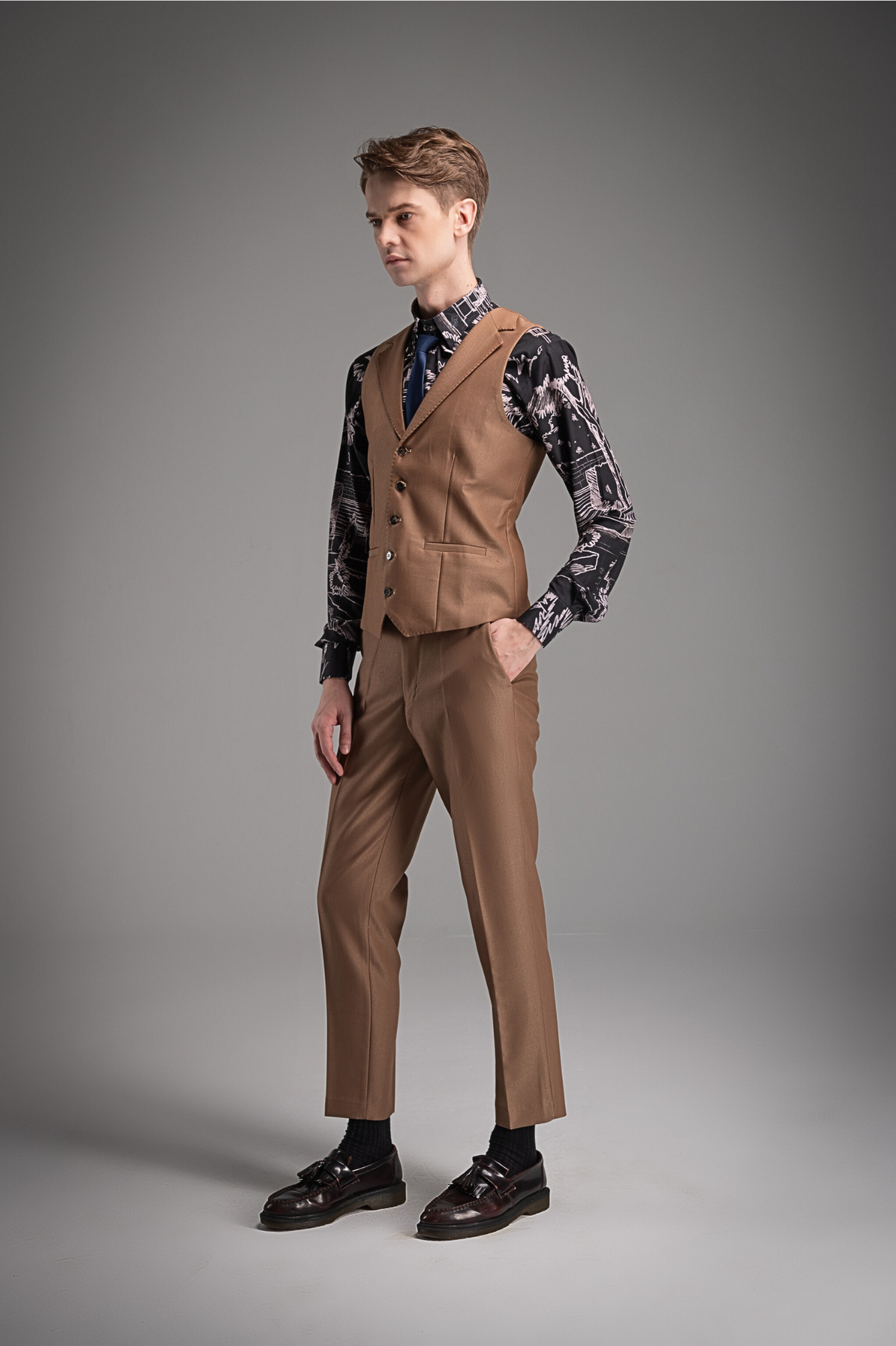 Dune Vest & Pants Ensemble