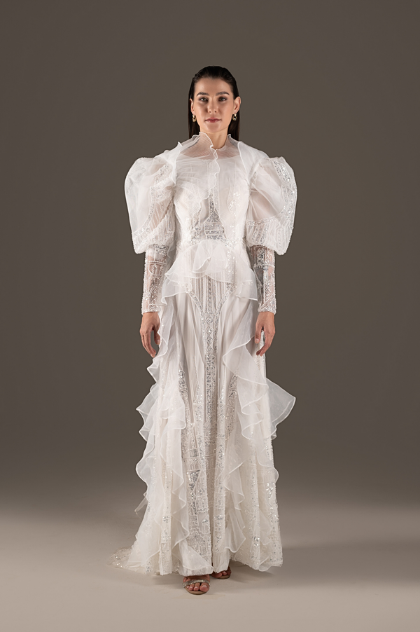 Enchanted Princess Sequin-Embellished Bridal Gown