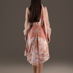Blush Tulle Overlay Dress