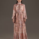 Blush Harmony Layered Gown