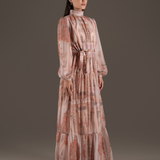 Blush Harmony Layered Gown