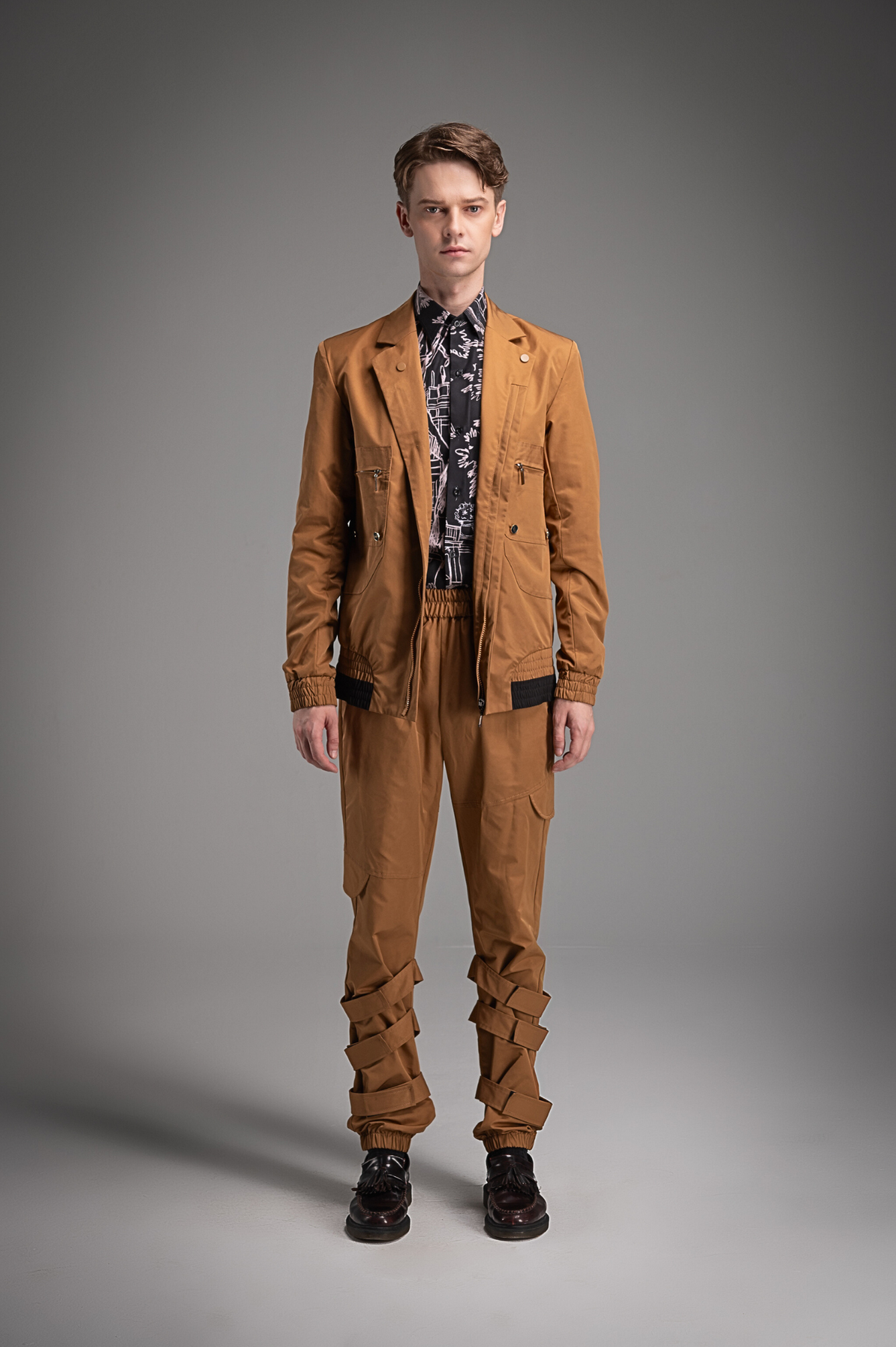 Urban Safari Jacket & Structured Pant Set