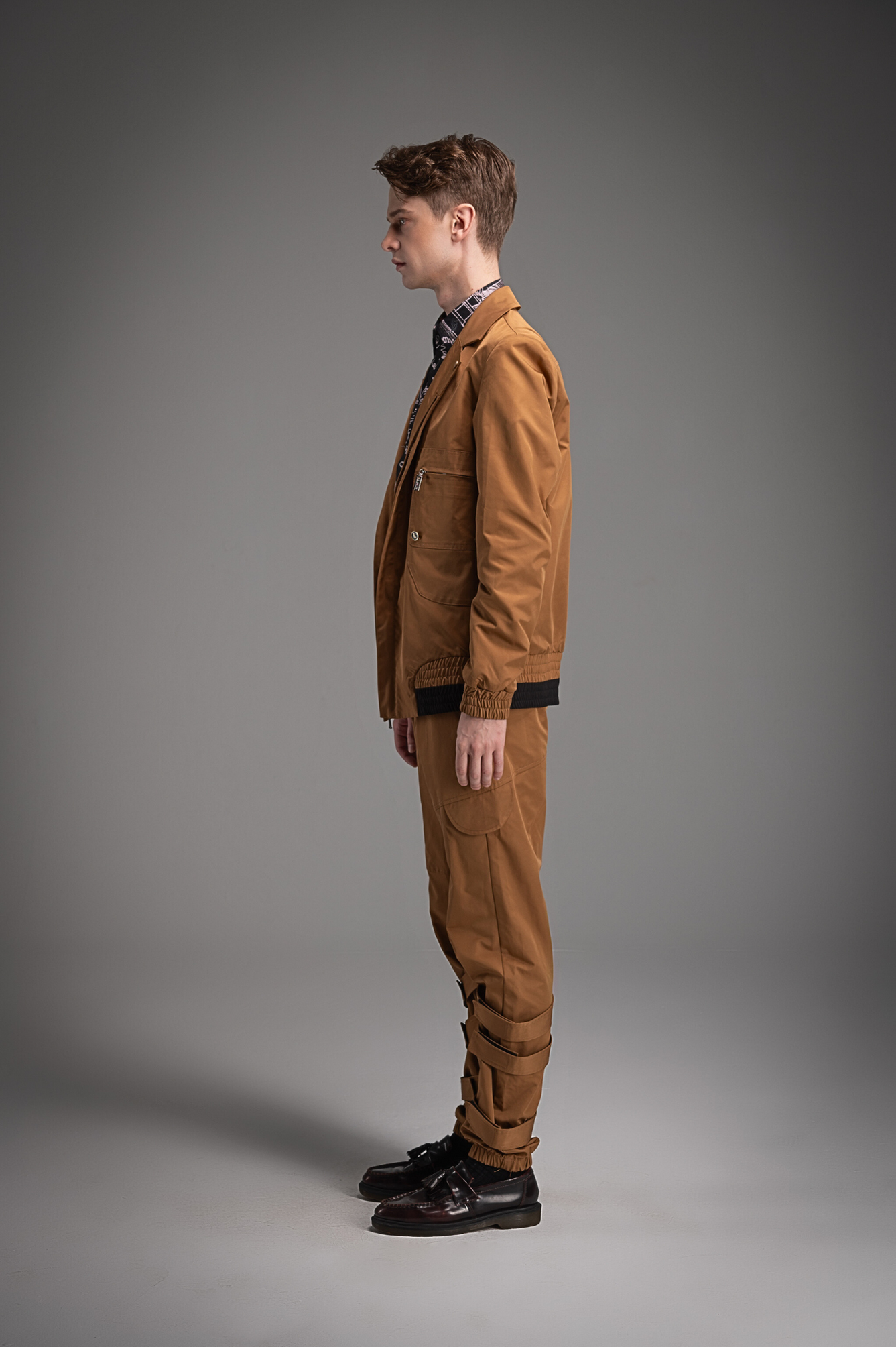 Urban Safari Jacket & Structured Pant Set