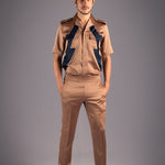 Metropolitan Chic Dual-Tone Shirt