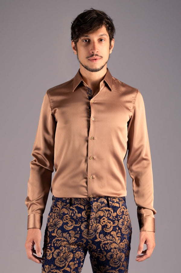 Golden Hour Satin Shirt