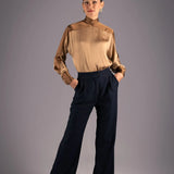 Cross Neck Blouse