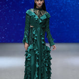 Twilight Olive Serenade Gown